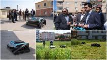Tuzla’da Robotlu Çim Biçme Dönemi Başladı