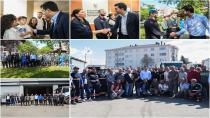 Tuzla Belediye Başkanı Bingöl Mesai Arkadaşlarıyla Bayramlaştı